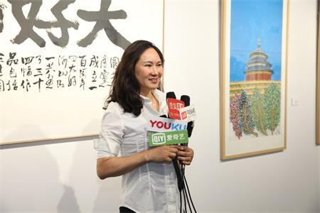 中国毕加索郭泰来《大好河山》纪念建党百年巡展北京开幕